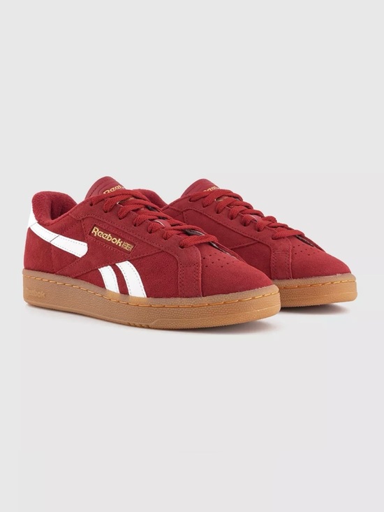Reebok Shoes - Reebok red Club C Grounds tennis shoes